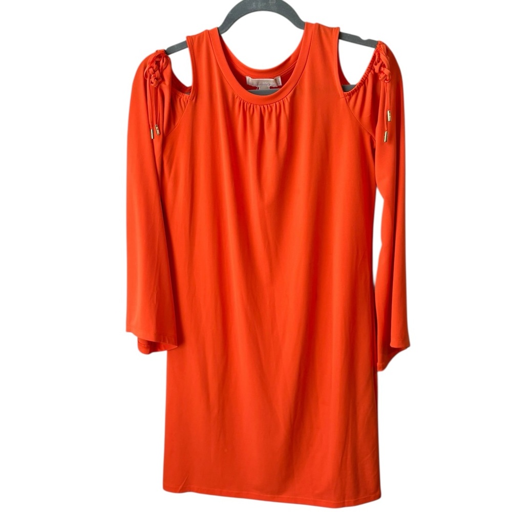 MICHAEL Michael Kors Orange Long Sleeve Dress
